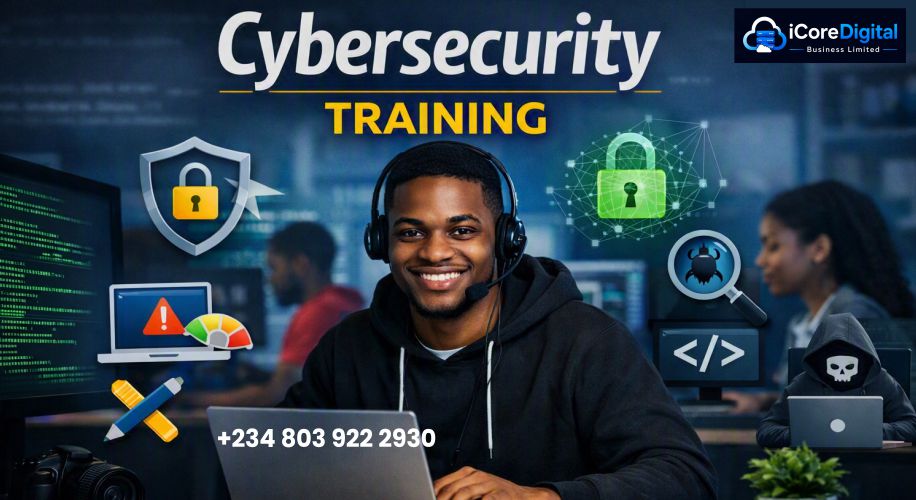Cybersecurity training at iCore Digital Abule-Egba
